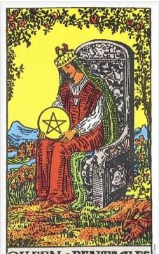 Tarot Contemplation Mit Der Konigin Der Scheiben Spiegelmethode Com